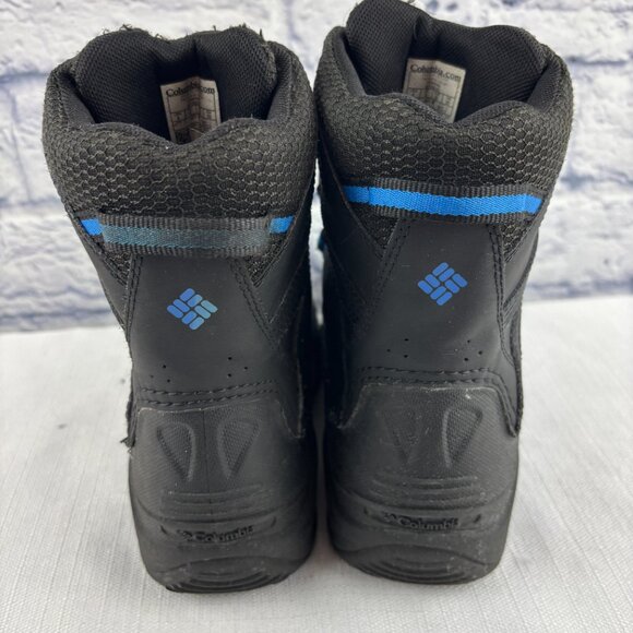 Columbia Boys Youth 4 Black Insulated Bugaboot Omni-heat Waterproof Boots - Picture 8 of 11